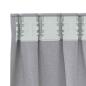 Preview: Vorhänge mit Vorhängen 2 pcs Hellgrau 260 x 140 cm Polyester