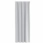 Preview: Vorhänge mit Vorhängen 2 pcs Hellgrau 245 x 140 cm Polyester