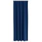 Preview: Vorhänge mit Vorhängen 2 pcs Dunkelblau 260 x 140 cm Polyester
