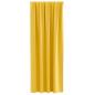 Preview: Vorhänge mit Vorhängen 2 pcs Senfgelb 245 x 140 cm Polyester