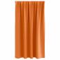 Preview: Vorhänge 2 pcs Leuchtendes Orange 140 x 140 cm Polyester