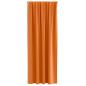 Preview: Vorhänge 2 pcs Leuchtendes Orange 225 x 140 cm Polyester