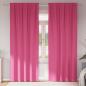 Preview: ARDEBO.de - Vorhänge 2 pcs Leuchtendes Pink 225 x 140 cm Polyester