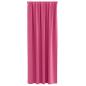 Preview: Verdunkelungs-Vorhänge mit Ringen 2 pcs Helles Pink