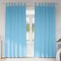Preview: ARDEBO.de - Vorhänge mit Vorhängen 2 pcs Hellblau 245 x 140 cm Polyester
