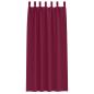 Preview: Vorhänge mit Vorhängen 2 pcs Weinrot 260 x 140 cm Polyester