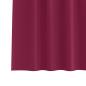Preview: Verdunkelungs-Vorhänge mit Ringen 2 pcs Weinrot 260 x 140 cm