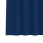 Preview: Verdunkelungs-Vorhänge mit Ringen 2 Stk. Dunkelblau Polyester