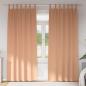 Preview: ARDEBO.de - Vorhänge mit Vorhängen 2 pcs Hellbraun 260 x 140 cm Polyester