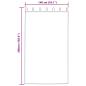 Preview: Vorhänge mit Vorhängen 2 pcs Reinweiß 260 x 140 cm Polyester