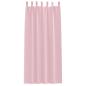 Preview: Vorhänge mit Vorhängen 2 pcs Baby Pink 260 x 140 cm Polyester
