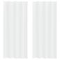 Preview: Vorhänge mit Vorhängen 2 pcs Weiß 140 x 245 cm Polyester