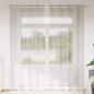 Preview: ARDEBO.de - Vorhänge mit Vorhängen 2 pcs Cremefarben 140 x 260 cm Polyester