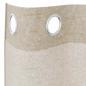Preview: Voile-Vorhang 2 Stk. Sand 260 x 140 cm Polyester
