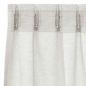 Preview: Vorhänge mit Vorhängen 2 pcs Cremefarben 140 x 245 cm Polyester