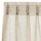 Preview: Vorhänge mit Vorhängen 2 pcs Sand 140 x 260 cm Polyester