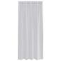 Preview: Vorhänge mit Vorhängen 2 pcs Hellgrau 140 x 175 cm Polyester