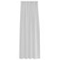 Preview: Vorhänge mit Vorhängen 2 pcs Hellgrau 140 x 245 cm Polyester