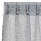 Preview: Vorhänge mit Vorhängen 2 pcs Dunkelgrau 140 x 245 cm Polyester