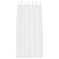 Preview: Vorhänge mit Vorhängen 2 pcs Weiß 140 x 245 cm Polyester