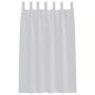 Preview: Vorhänge mit Vorhängen 2 pcs Hellgrau 140 x 175 cm Polyester