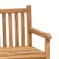 Preview: Gartenaufbewahrungsbank Braun 228 x 60 x 90 cm Teak-Massivholz