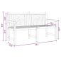 Preview: Gartenbank Braun 150 x 60 x 90 cm Teak-Massivholz
