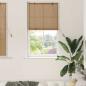 Preview: ARDEBO.de - Fensterjalousien und -schattierungen Hellbraun 80 x 160 cm