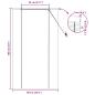Preview: Rollo Braun 90 x 160 cm Bambus