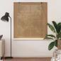 Preview: Fensterjalousien und -schattierungen Hellbraun 140 x 160 cm