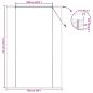 Preview: Rollo Braun 150 x 220 cm Bambus
