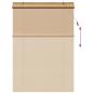 Preview: Rollo Braun 150 x 220 cm Bambus