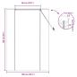 Preview: Rollo Gelb 100 x 160 cm Bambus
