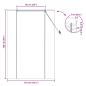 Preview: Rollo Gelb 110 x 160 cm Bambus