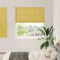 Preview: ARDEBO.de - Fensterjalousien und -schattierungen Gelb 140 x 160 cm Bambus