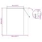 Preview: Rollo Gelb 140 x 160 cm Bambus