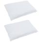 Preview: Kissen 2 pcs Weiß 60 x 80 cm 130gsm 100% Baumwolle