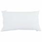 Preview: Kissen mit Kissen 2 pcs Weiß 40 x 80 cm 130gsm 100% Baumwolle