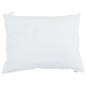 Preview: Kissen 2 pcs Weiß 60 x 80 cm 130gsm 100% Baumwolle
