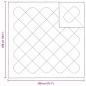 Preview: Decken & Bettdecken Weiß 200 x 200 cm Mikrofaser