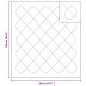 Preview: Decken & Bettdecken Weiß 200 x 220 cm Mikrofaser