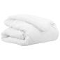 Preview: 2-in-1 Bettdecke 262 x 242 x 10 cm Winter Polyester Weiß