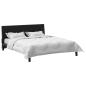 Preview: 2-in-1 Bettdecke 262 x 242 x 10 cm Winter Polyester Weiß