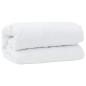 Preview: 2-in-1 Bettdecke 262 x 242 x 10 cm Winter Polyester Weiß