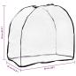 Preview: Tier Kinderwagenabdeckung Transparent 66 x 35 x 59 cm PVC