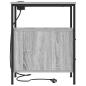 Preview: Nachttisch Grau Sonoma 30 x 48 x 61 cm Holzwerkstoff