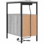 Preview: Nachttisch Grau Sonoma 30 x 48 x 61 cm Holzwerkstoff
