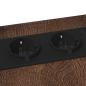 Preview: Nachttisch Braun Eichen-Optik 41,5 x 26 x 60,5 cm Holzwerkstoff