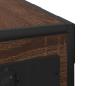 Preview: Nachttisch Braune Eiche 41,5 x 26 x 60,5 cm Holzwerkstoff