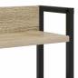 Preview: Stauraum-Kopfteil Sonoma Eiche 120 cm Holzwerkstoff